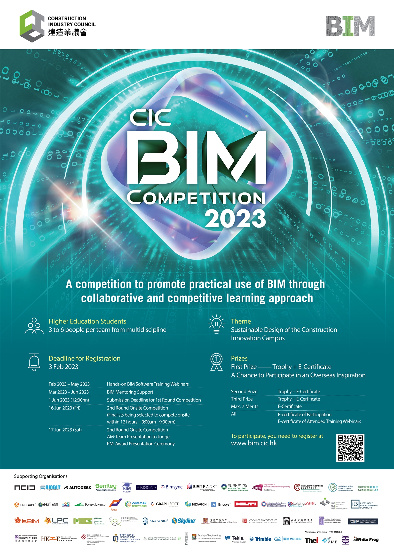 Competition Details and Registration CIC BIM Competition 2023