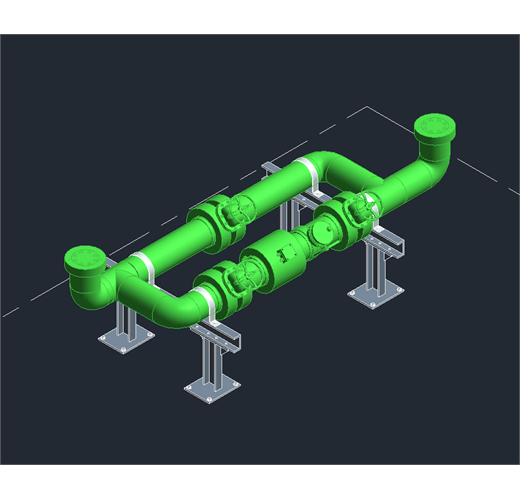 Chilled Water By-pass Valve Set